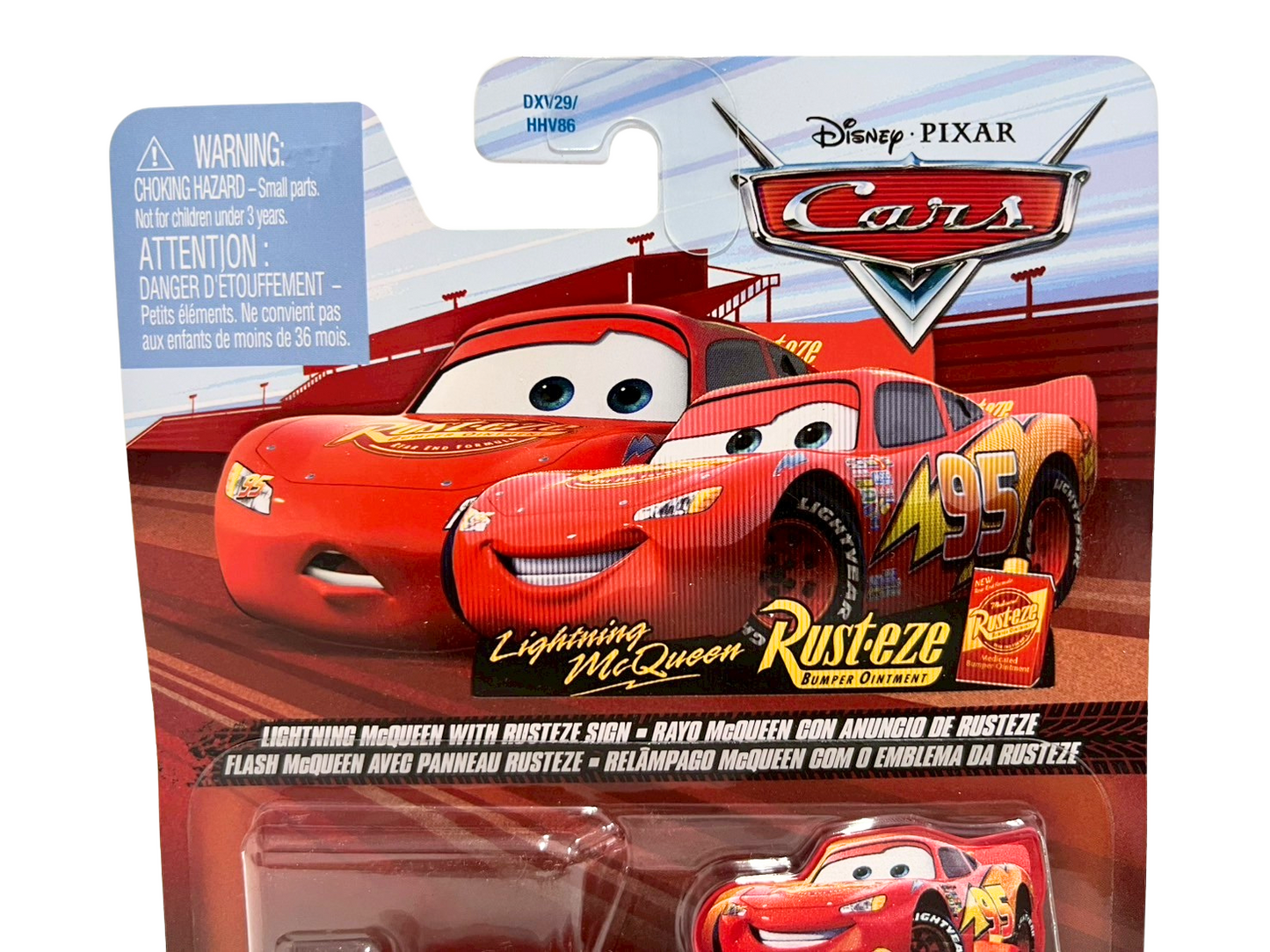 LIGHTNING McQUEEN WITH RUSTEZE SIGN (2025)