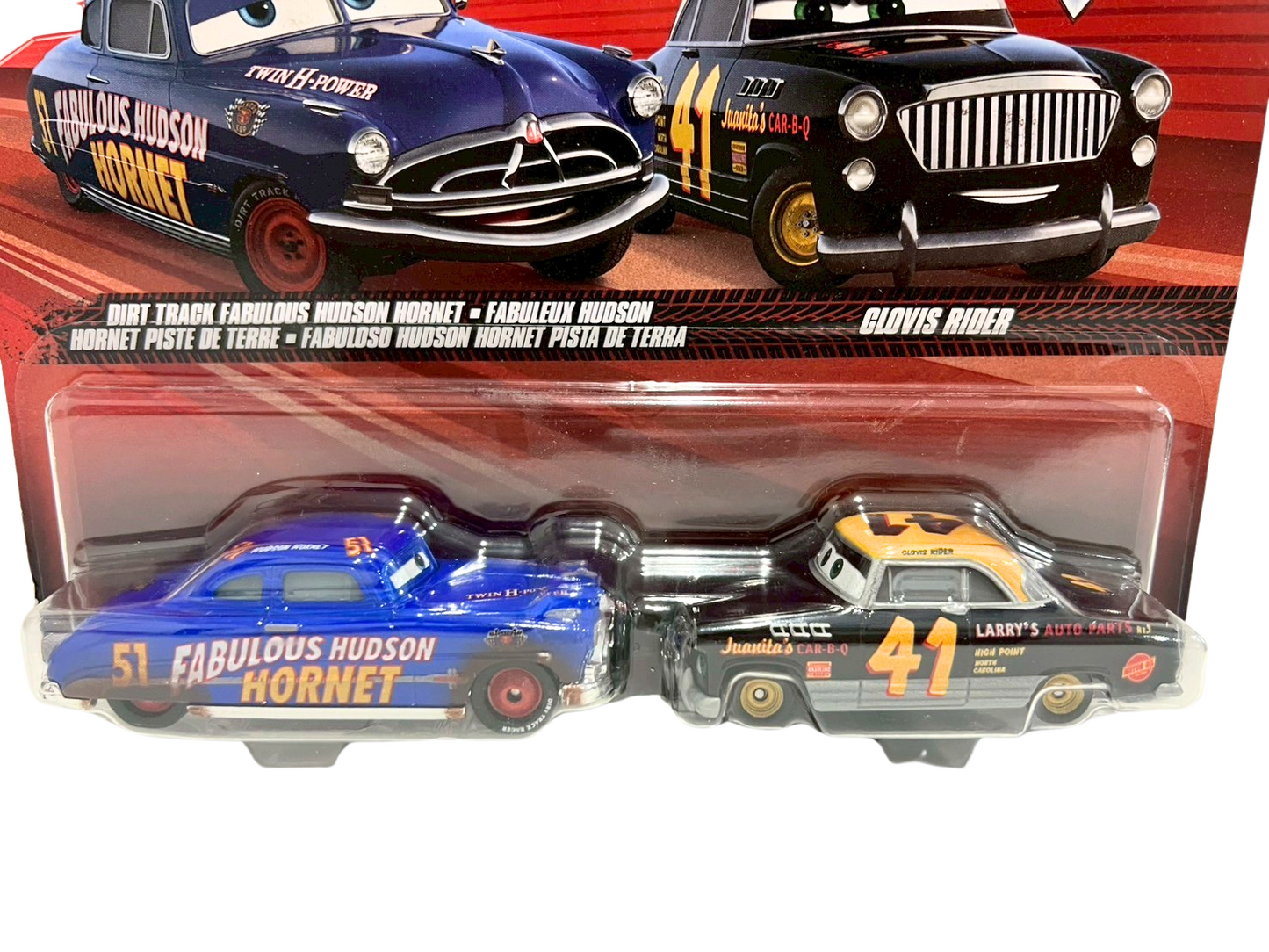 DIRT TRACK FABULOUS HUDSON HORNET & CLOVIS RIDER(2025)