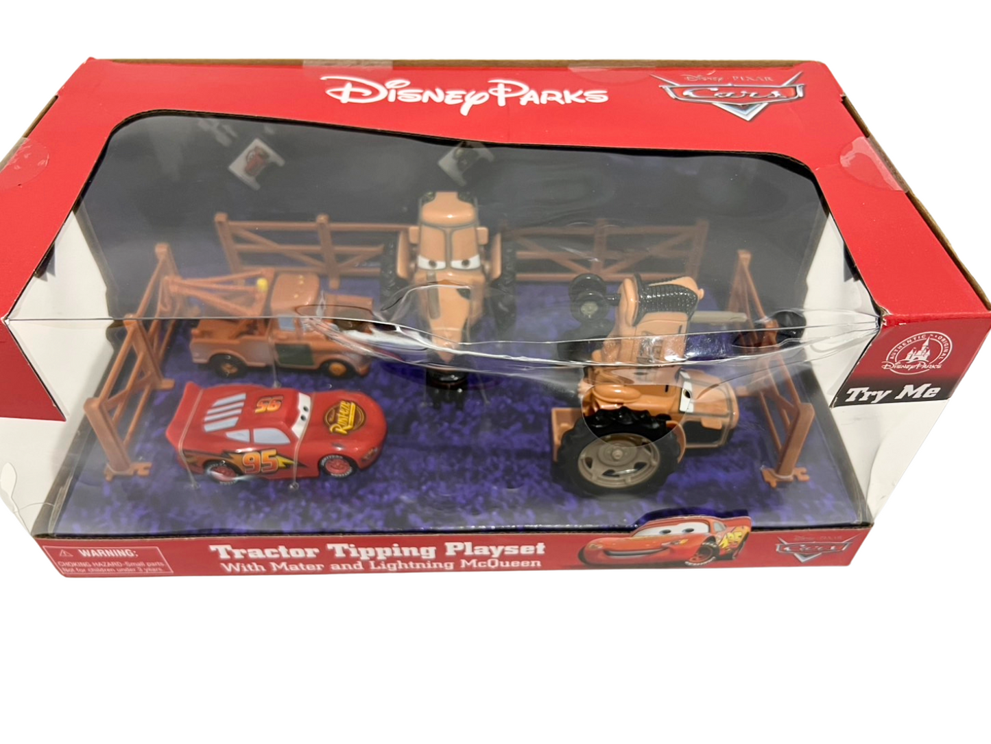 〈訳あり特価〉【フロリダディズニー】Tractor Tipping Playset
