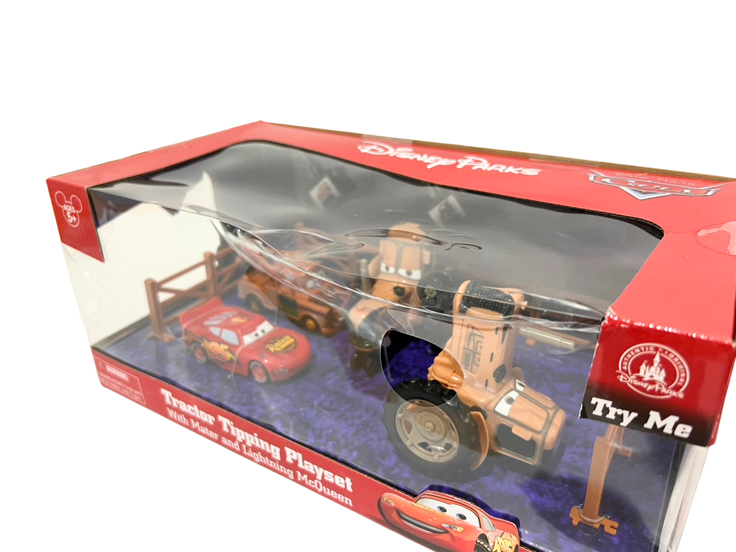 〈訳あり特価〉【フロリダディズニー】Tractor Tipping Playset