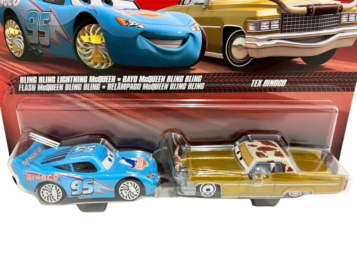 BLING BLING LIGHTNING McQUEEN & TEX DINOCO(2025)