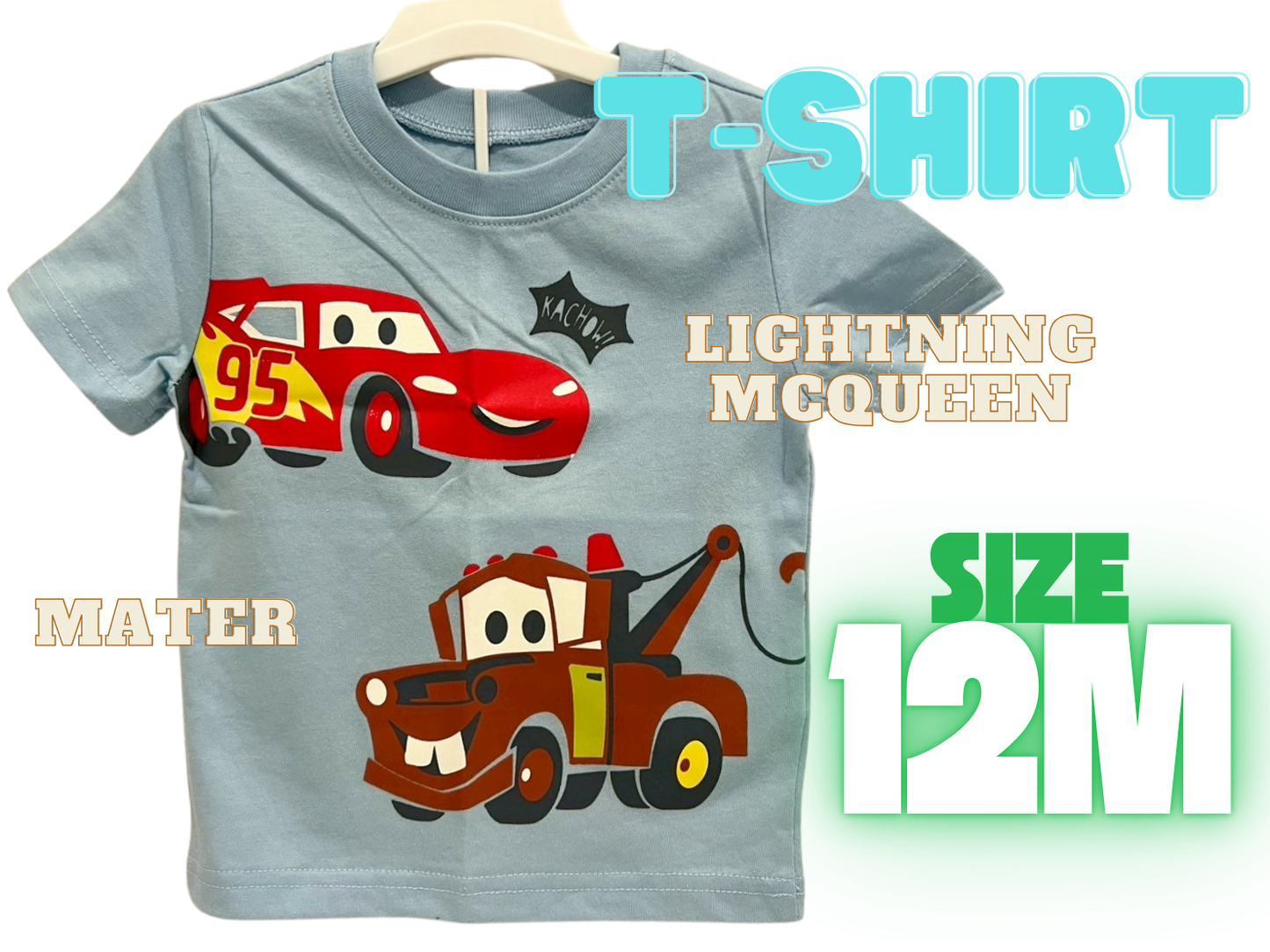 【青Tシャツ】カーズ(サイズ12M)