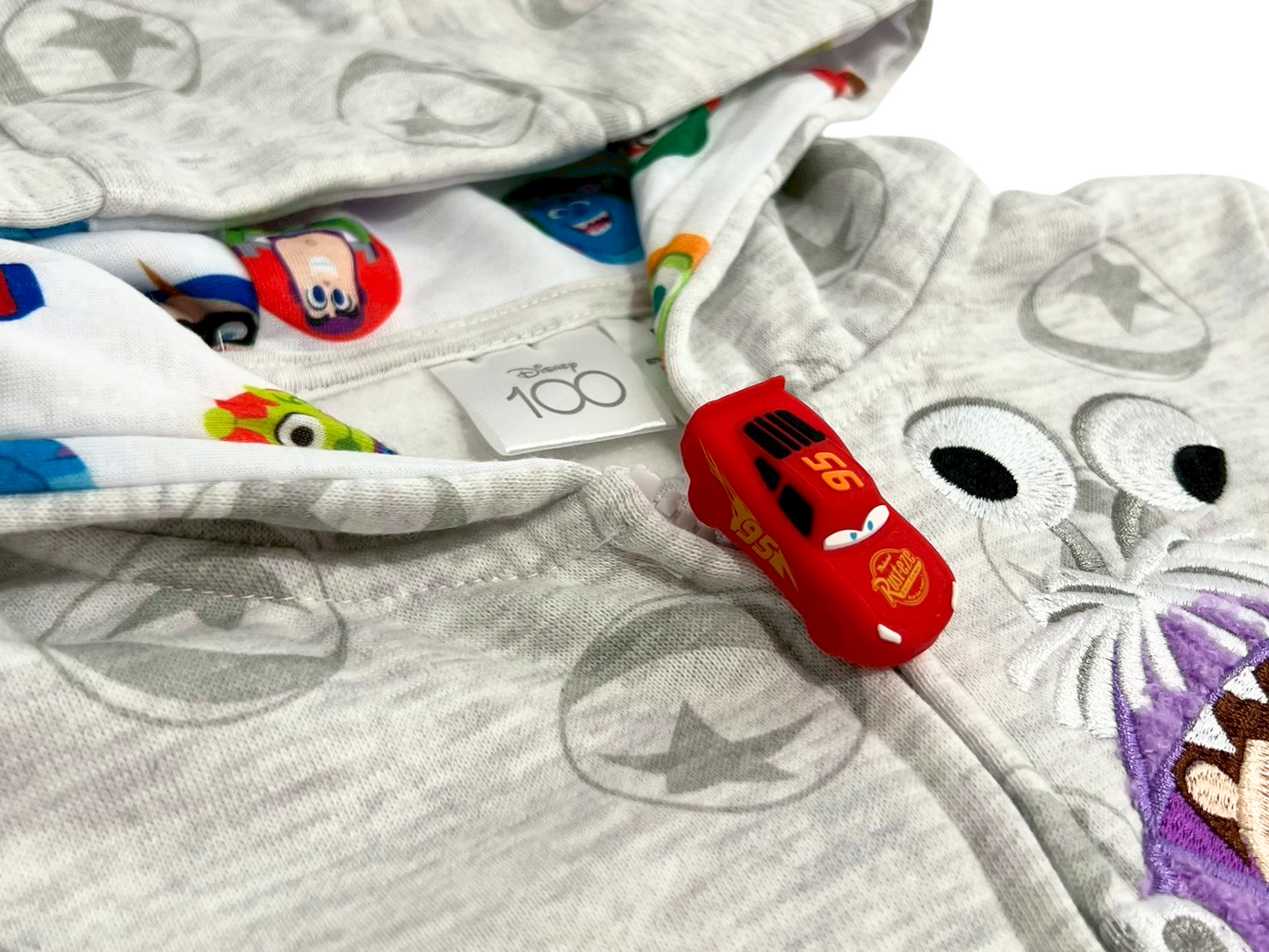 【パーカー】Disney100 グレーパーカー(サイズ6T)