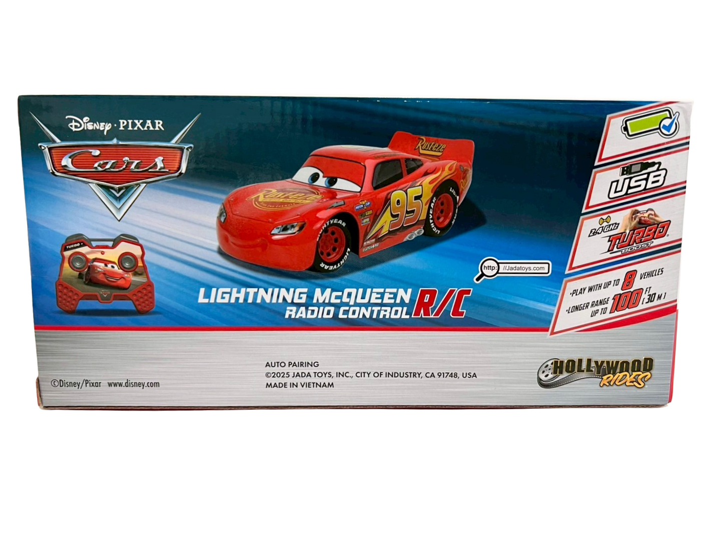 【JADA TOYS】LIGHTNING McQUEEN RADIO CONTROL R/C