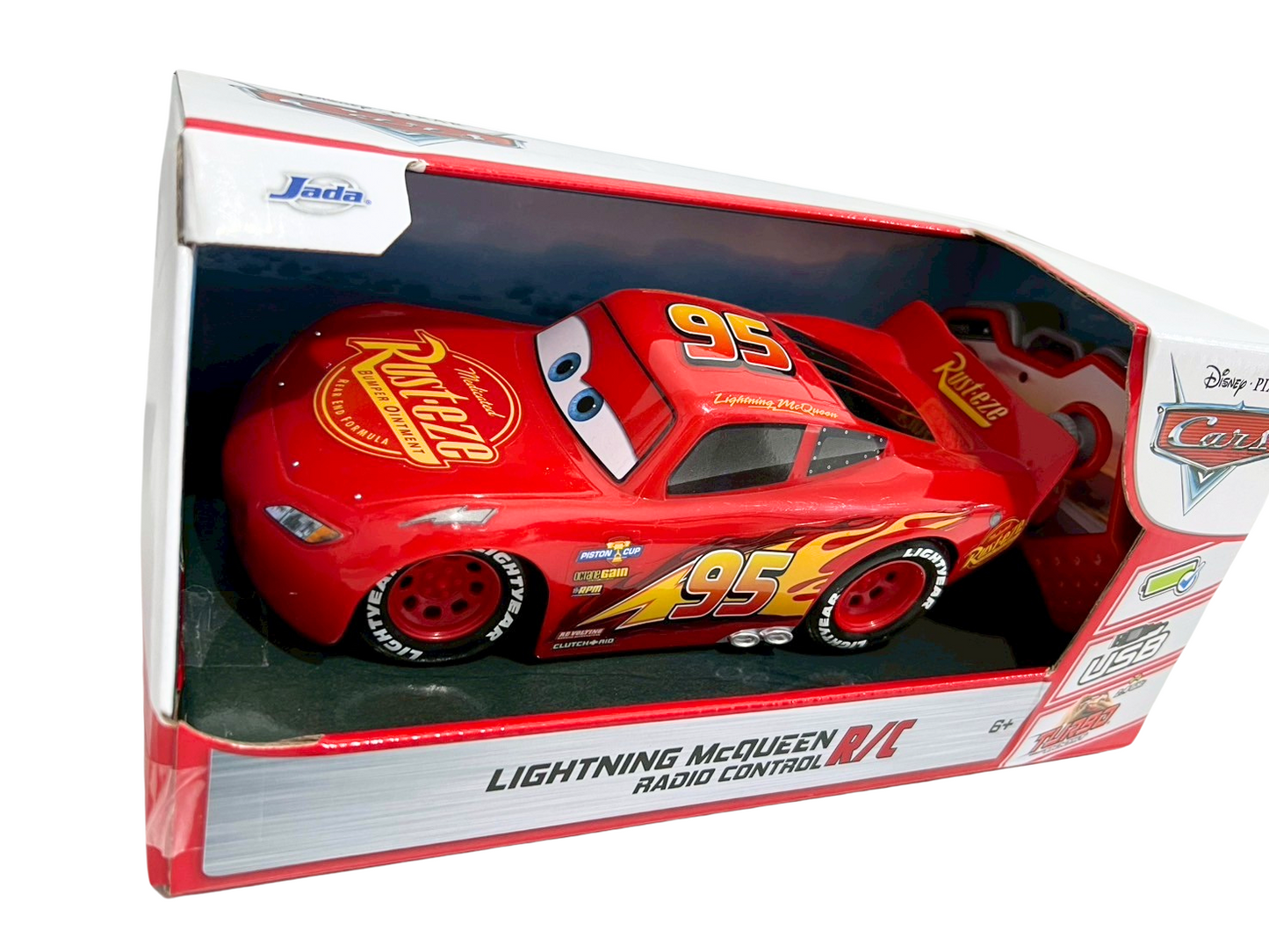 【JADA TOYS】LIGHTNING McQUEEN RADIO CONTROL R/C