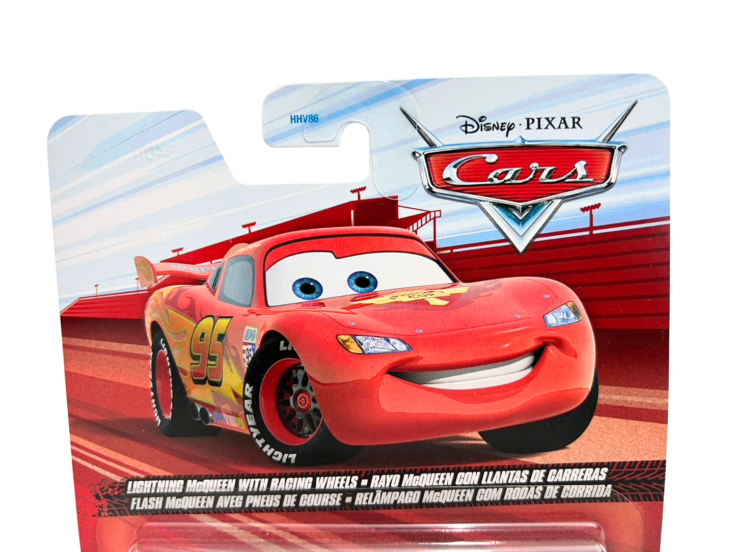 LIGHTNING McQUEEN WITH RACING WHEELS(CARS2)(2024)