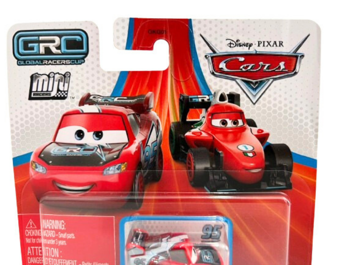 【ミニレーサーズ 3パック(GRC)】ライトニング・マックィーン/フランチェスコ・ベルヌーイ/カルラ・ヴェローゾ(2024)