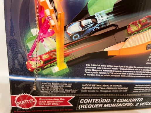 <訳あり特価>【GLOW RACERS】LAUNCH & CRISS-CROSS PLAYSET(2023)
