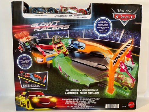 <訳あり特価>【GLOW RACERS】LAUNCH & CRISS-CROSS PLAYSET(2023)