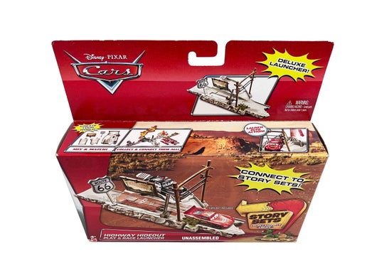 【STORY SETS】HIGHWAY HIDEOUT PLAY & RACE LAUNCHER(2015)