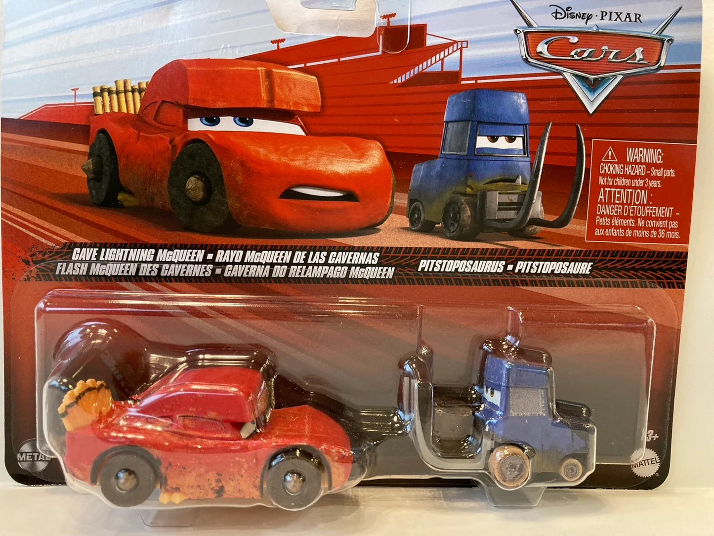 CAVE LIGHTNING McQUEEN & PITSTOPOSAURUS(2023)