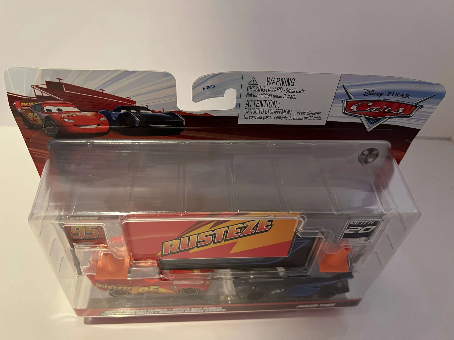 【アクセサリ付】RUSTEZE LIGHTNING McQUEEN & JACKSON STORM(2022)