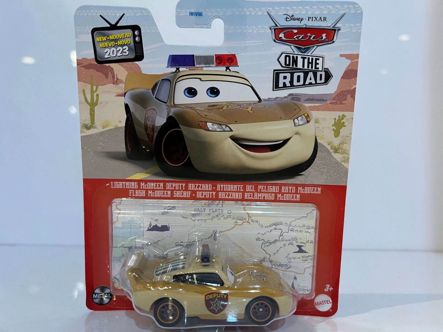 LIGHTNING McQUEEN DEPUTY HAZARD(ON THE ROAD 2023)
