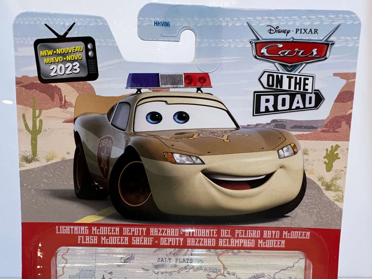 LIGHTNING McQUEEN DEPUTY HAZARD(ON THE ROAD 2023)