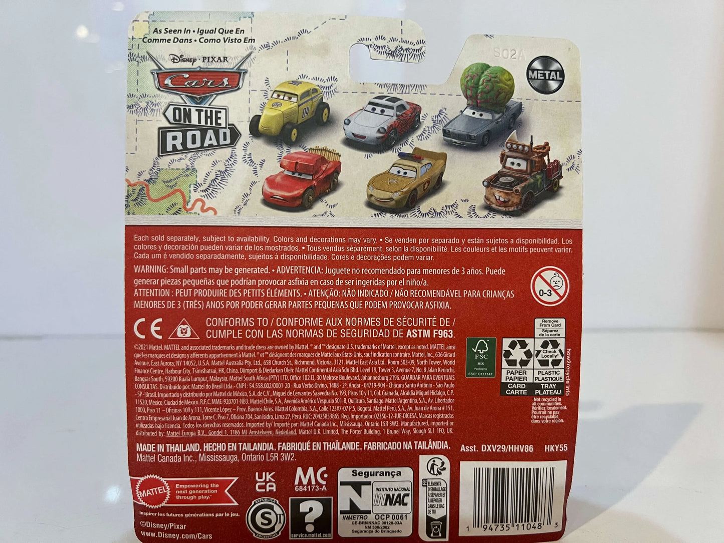 LIGHTNING McQUEEN DEPUTY HAZARD(ON THE ROAD 2023)