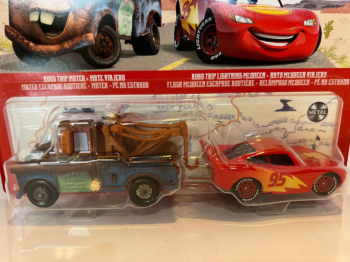 ROAD TRIP MATER & ROAD TRIP LIGHTNING McQUEEN(ON THE ROAD)