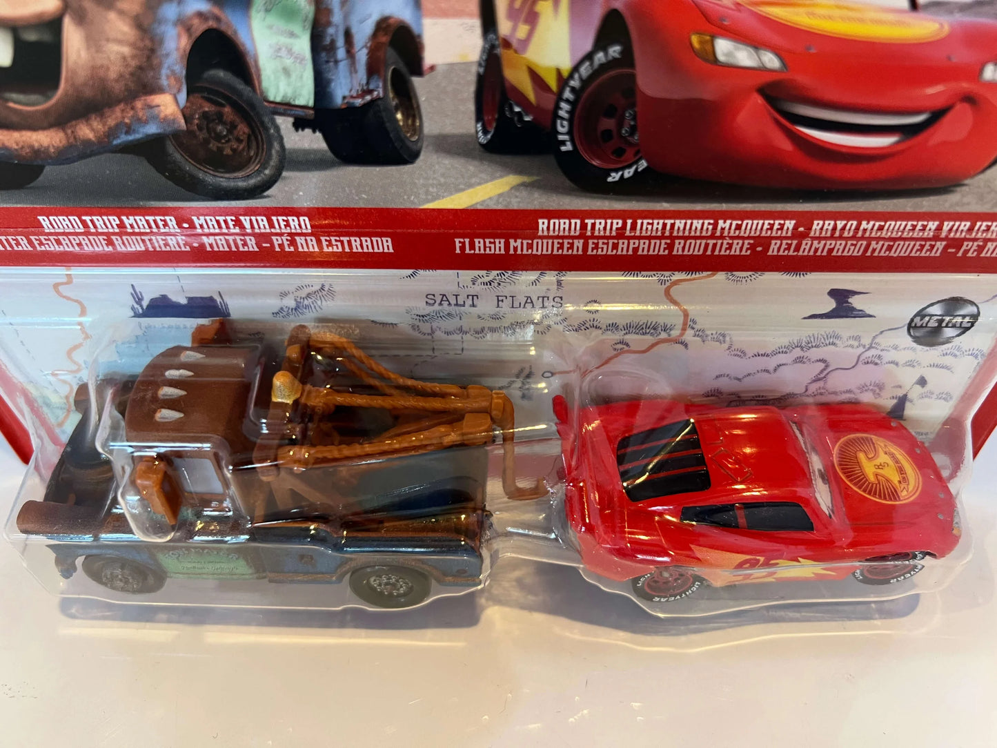 ROAD TRIP MATER & ROAD TRIP LIGHTNING McQUEEN(ON THE ROAD)