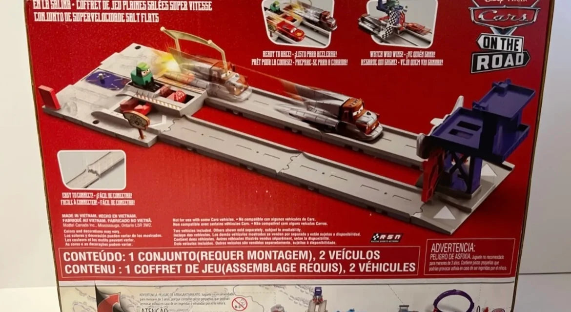 SALT FLATS SUPER SPEED PLAYSET(ON THE ROAD)