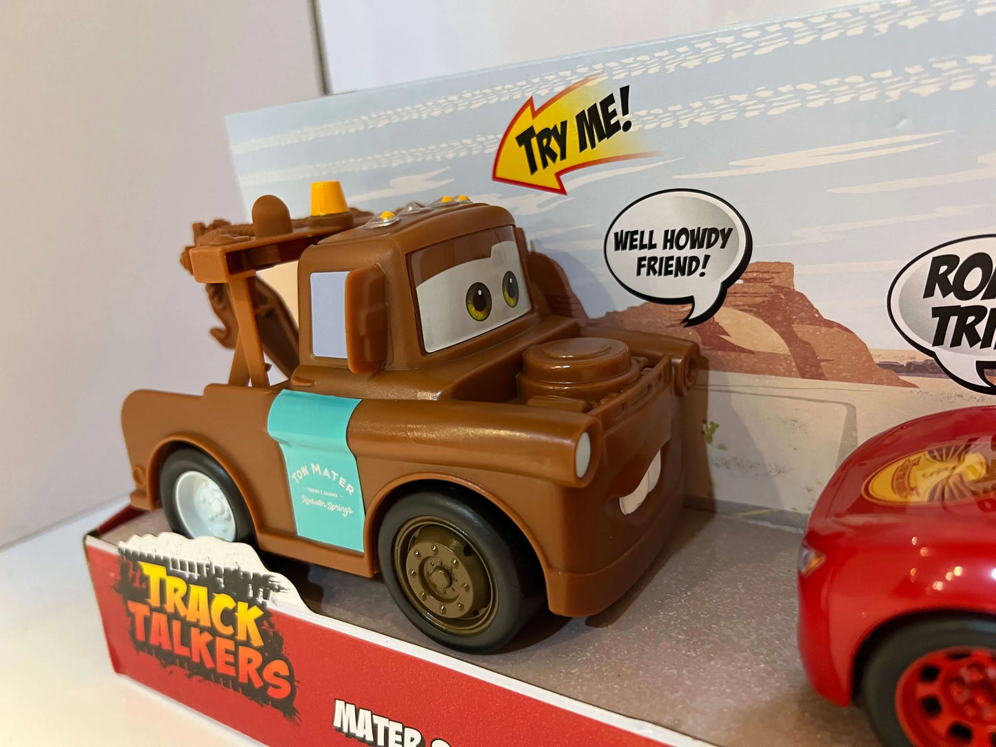 【TRACK TALKERS】MATER AND ROAD TRIP LIGHTNING McQUEEN(ON THE ROAD 2023)