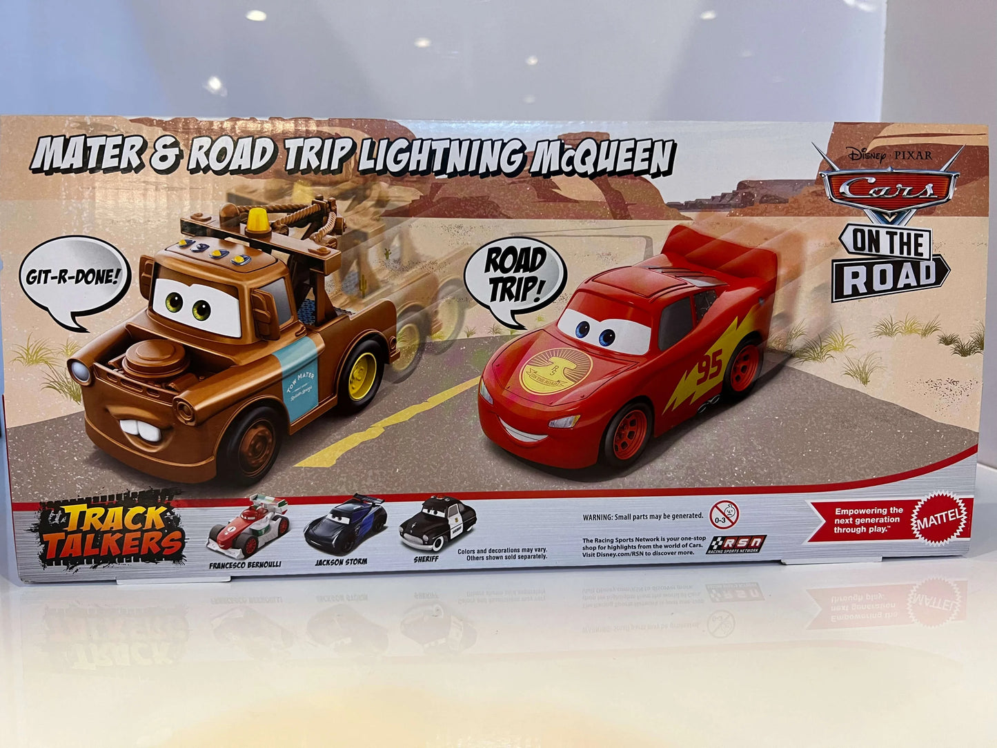 【TRACK TALKERS】MATER AND ROAD TRIP LIGHTNING McQUEEN(ON THE ROAD 2023)