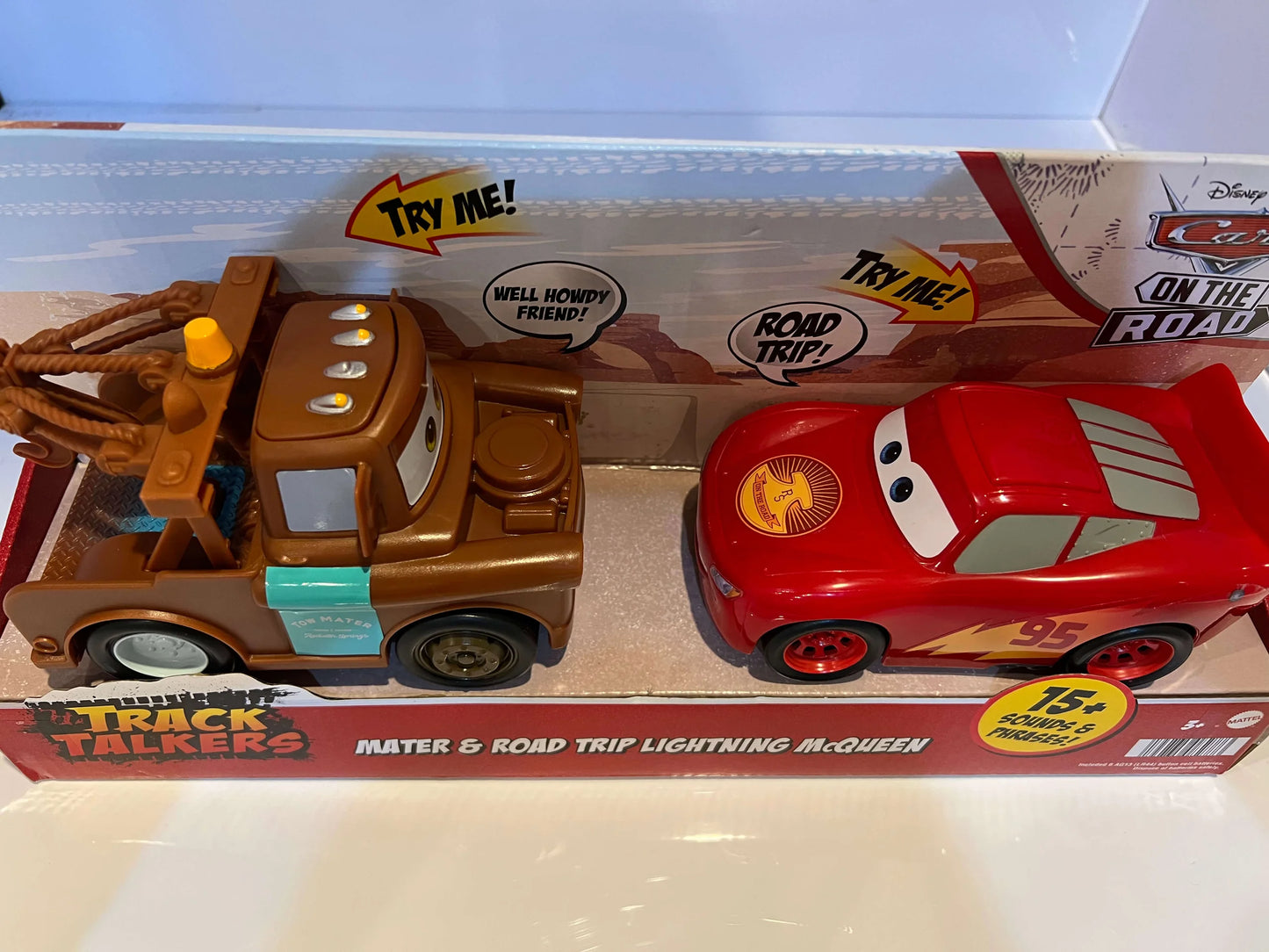 【TRACK TALKERS】MATER AND ROAD TRIP LIGHTNING McQUEEN(ON THE ROAD 2023)