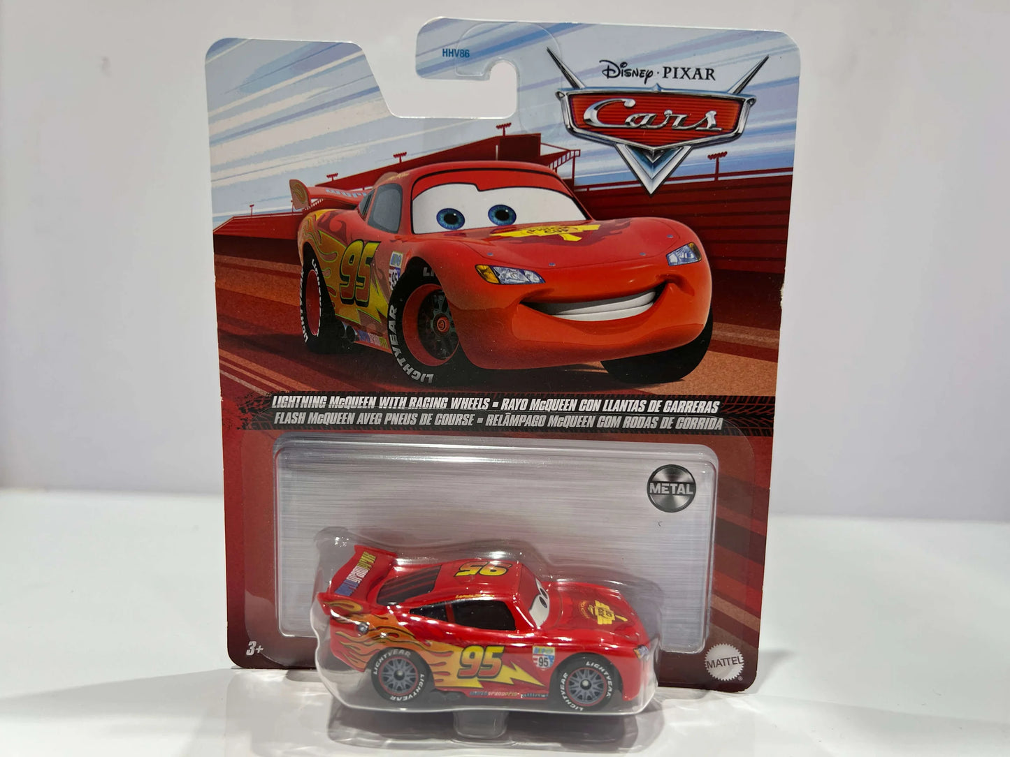 LIGHTNING McQUEEN WITH RACING WHEELS(CARS2)(2022)