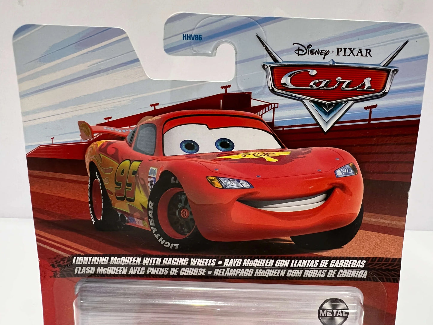 LIGHTNING McQUEEN WITH RACING WHEELS(CARS2)(2022)