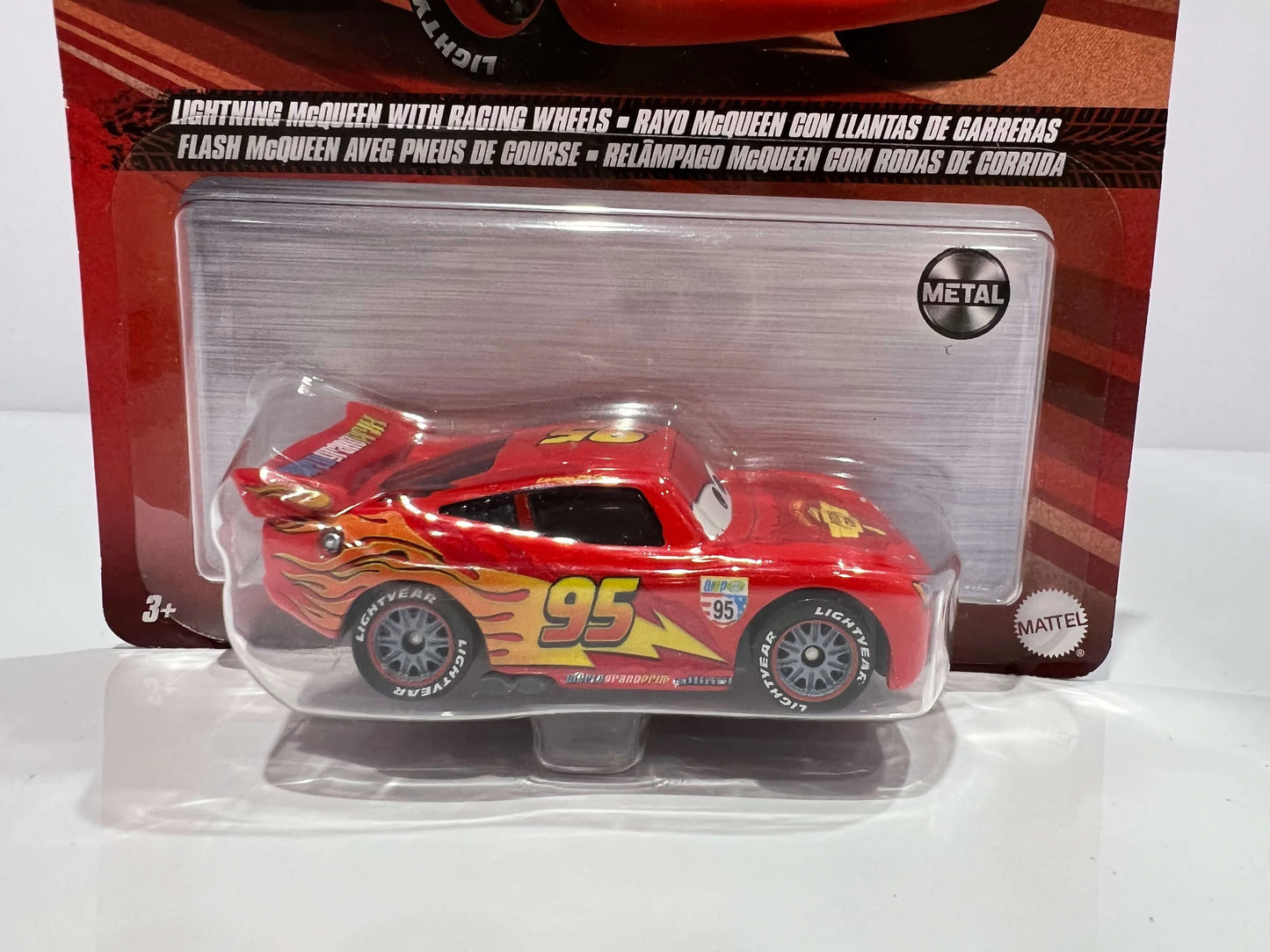 LIGHTNING McQUEEN WITH RACING WHEELS(CARS2)(2022)