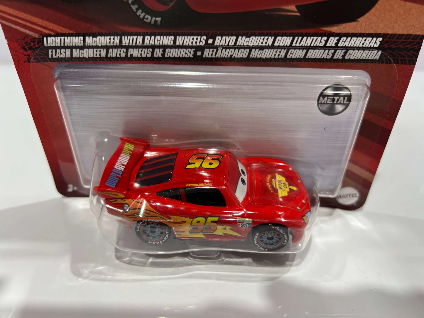 LIGHTNING McQUEEN WITH RACING WHEELS(CARS2)(2022)
