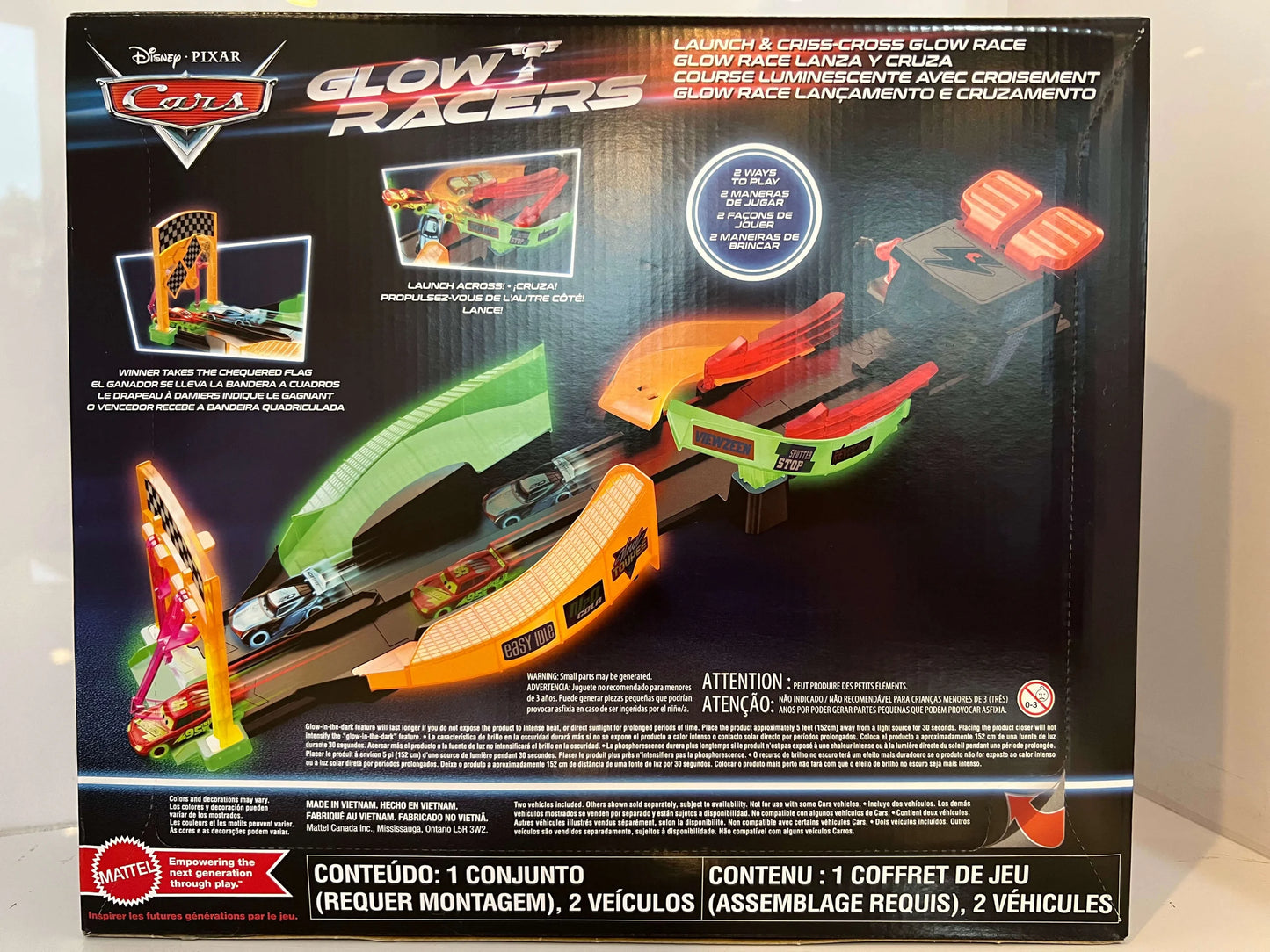 【GLOW RACERS】LAUNCH & CRISS-CROSS PLAYSET(2023)