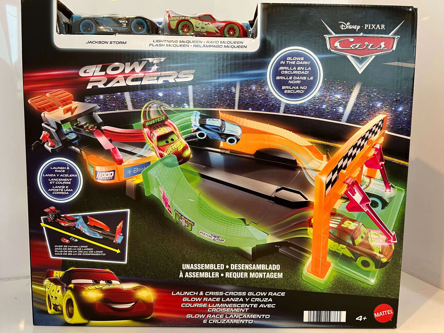 【GLOW RACERS】LAUNCH & CRISS-CROSS PLAYSET(2023)