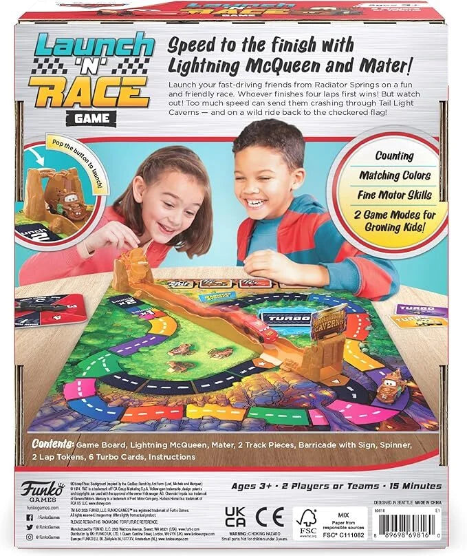 【Funko】Launch 'N' RACE GAME(すごろく)
