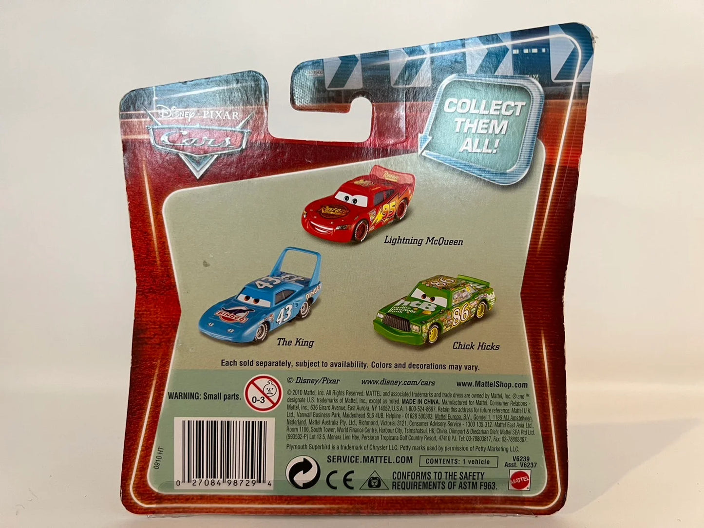 【RUBBER TIRES】LIGHTNING McQUEEN(2010)