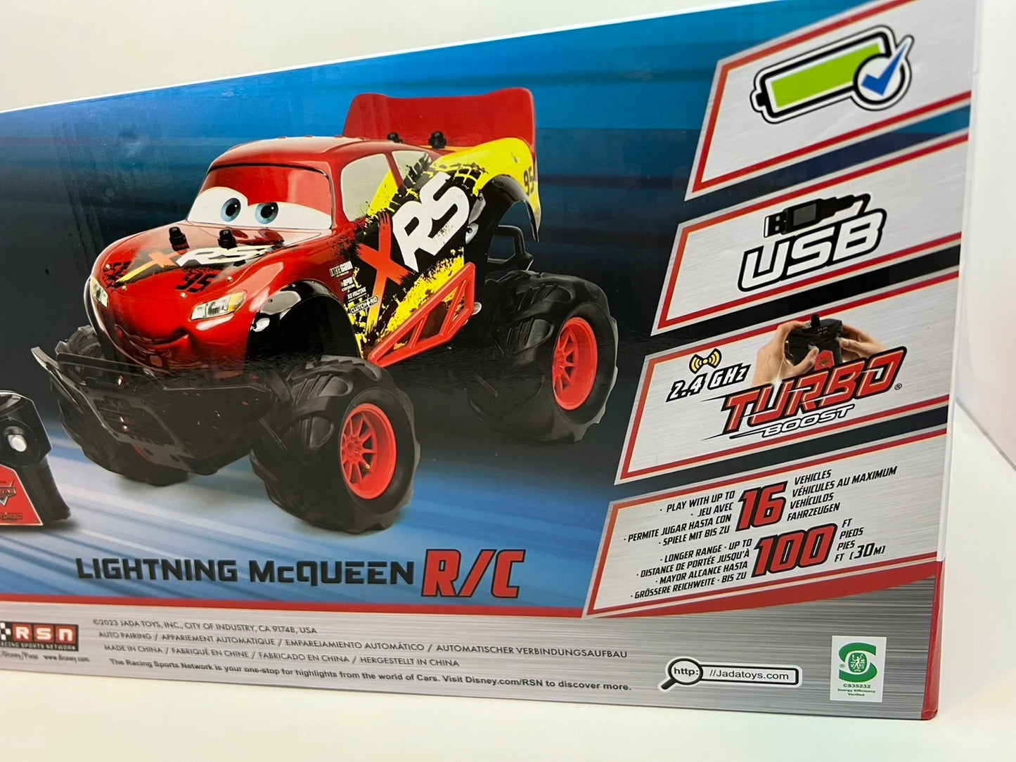 【XRS】 LIGHTNING McQUEEN R/C ラジコン(2023)