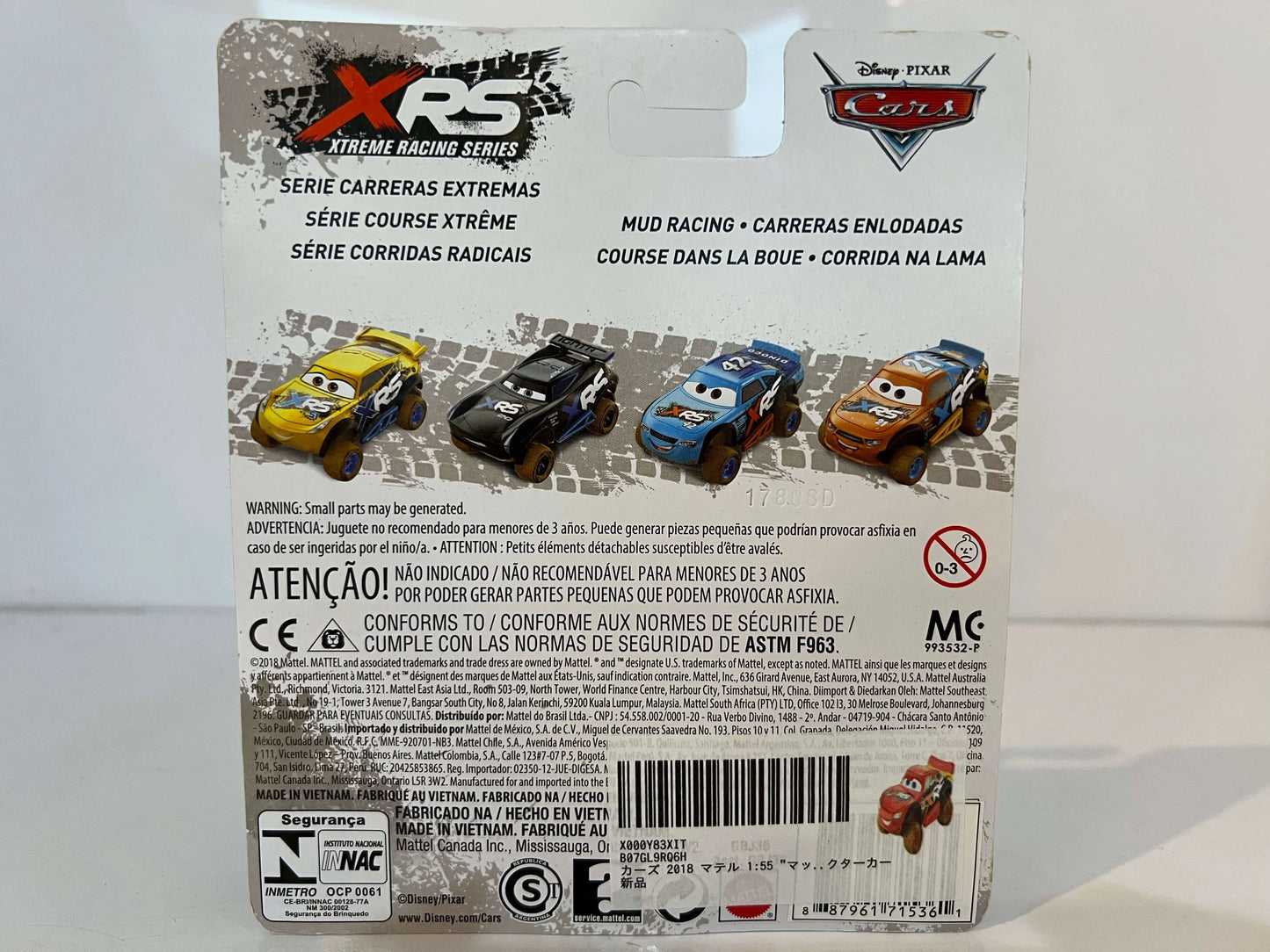 【XRS】MUD Racing LIGHTNING McQUEEN(2018)
