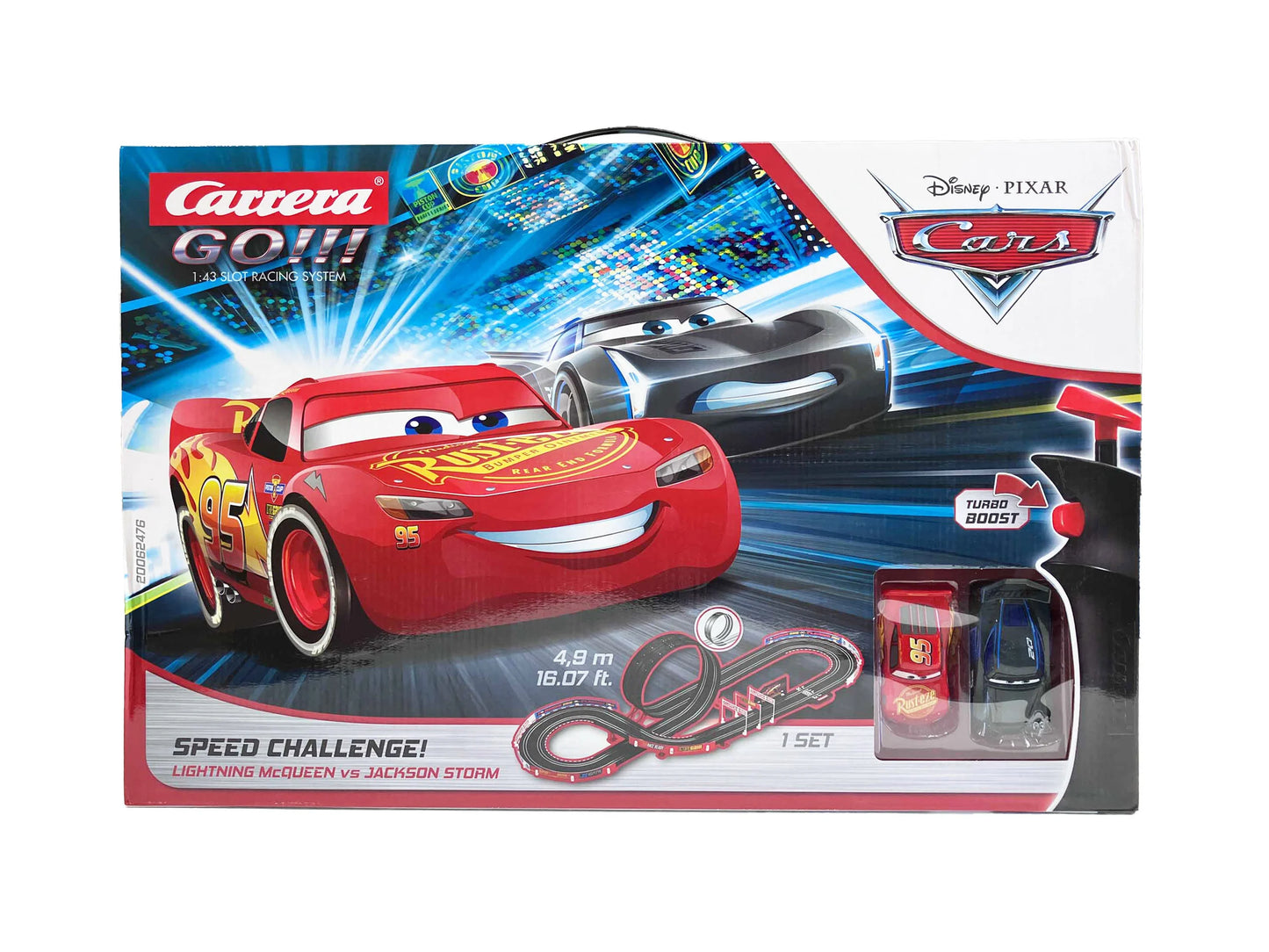 【Carrera Go!!!】SPEED CHALLENGE! スロットカー(マックィーン&ジャクソンストーム付)