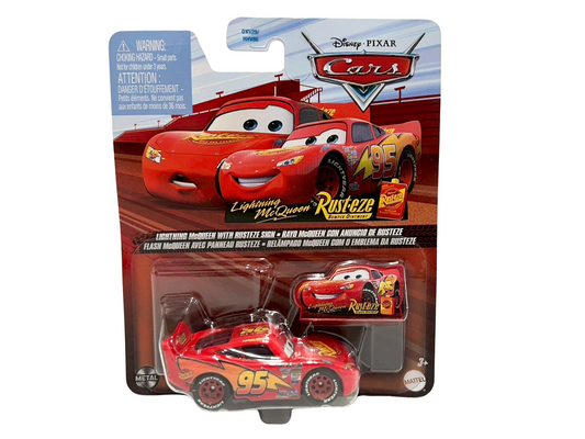LIGHTNING McQUEEN WITH RUSTEZE SIGN （2025）