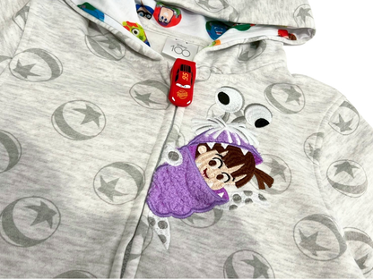 【パーカー】Disney100 グレーパーカー（サイズ6T）