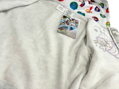 【パーカー】Disney100 グレーパーカー（サイズ6T）