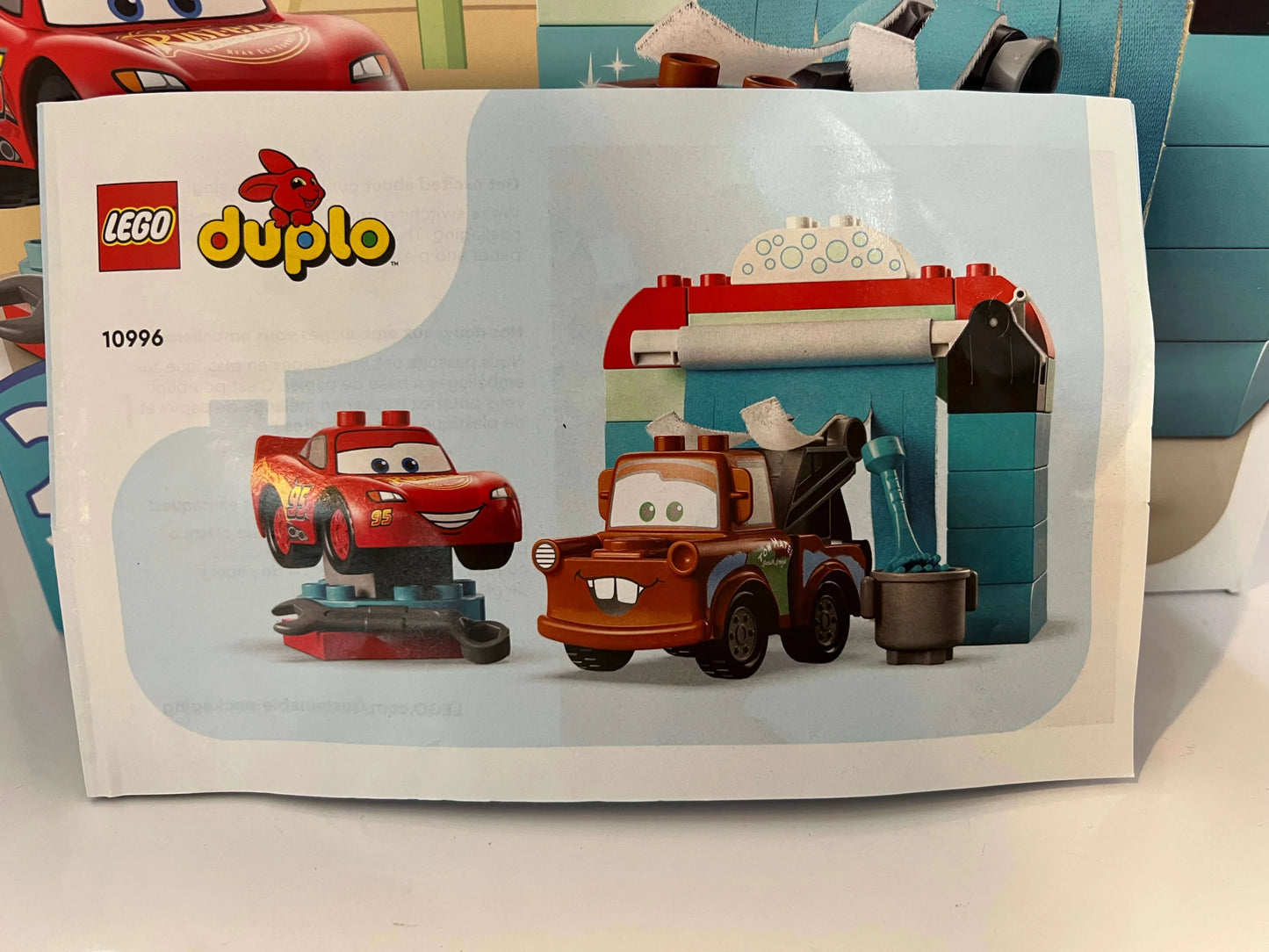 【LEGO】LIGHTNING McQUEEN & Mater's Car Wash Fun プレイセット