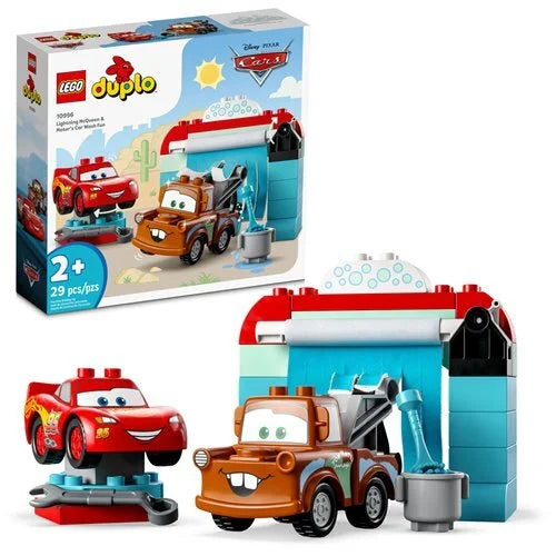 【LEGO】LIGHTNING McQUEEN & Mater's Car Wash Fun プレイセット